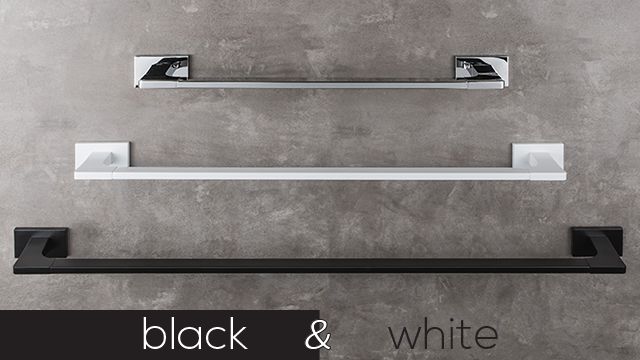 accessori colombo per bagno bianchi e neri